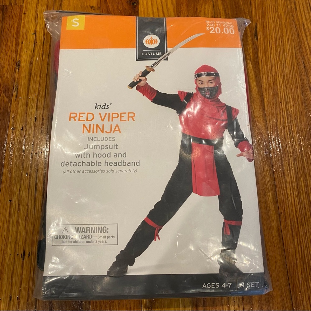 Kids ninja costume